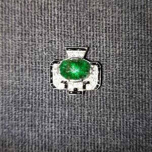 Vintage Cartier Art Deco Carved Emerald and Diamond Tutti Frutti, Circa 1925